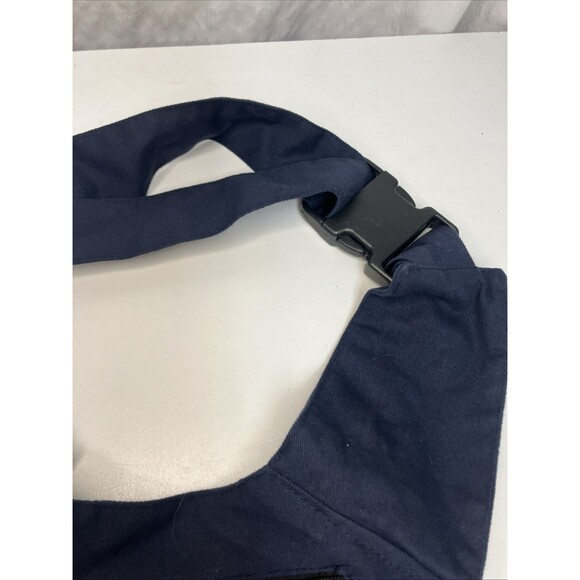 New W/Tag Kala Siddhartha Handmade Blue Sling Crossbody Bag Denim Multi Pocket - Picture 2 of 14